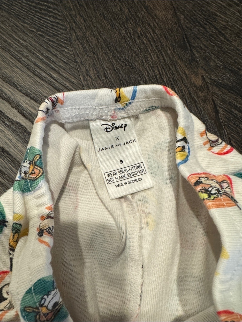 Janie and Jack Disney Mickey Mouse Pajama Set - Picture 3 of 4